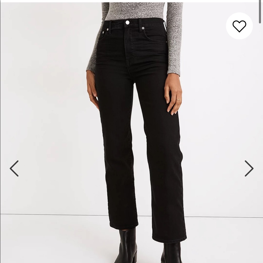 Madewell Slim Wide-Leg Jeans in Lunar Wash